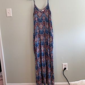 Boho maxi dress